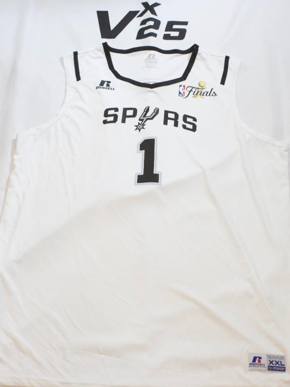 NEW Men's Spurs Victor Wembanyama Wemby NBA Finals Jersey Sz XXL
